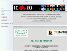 Tablet Screenshot of consorzioicaro.net